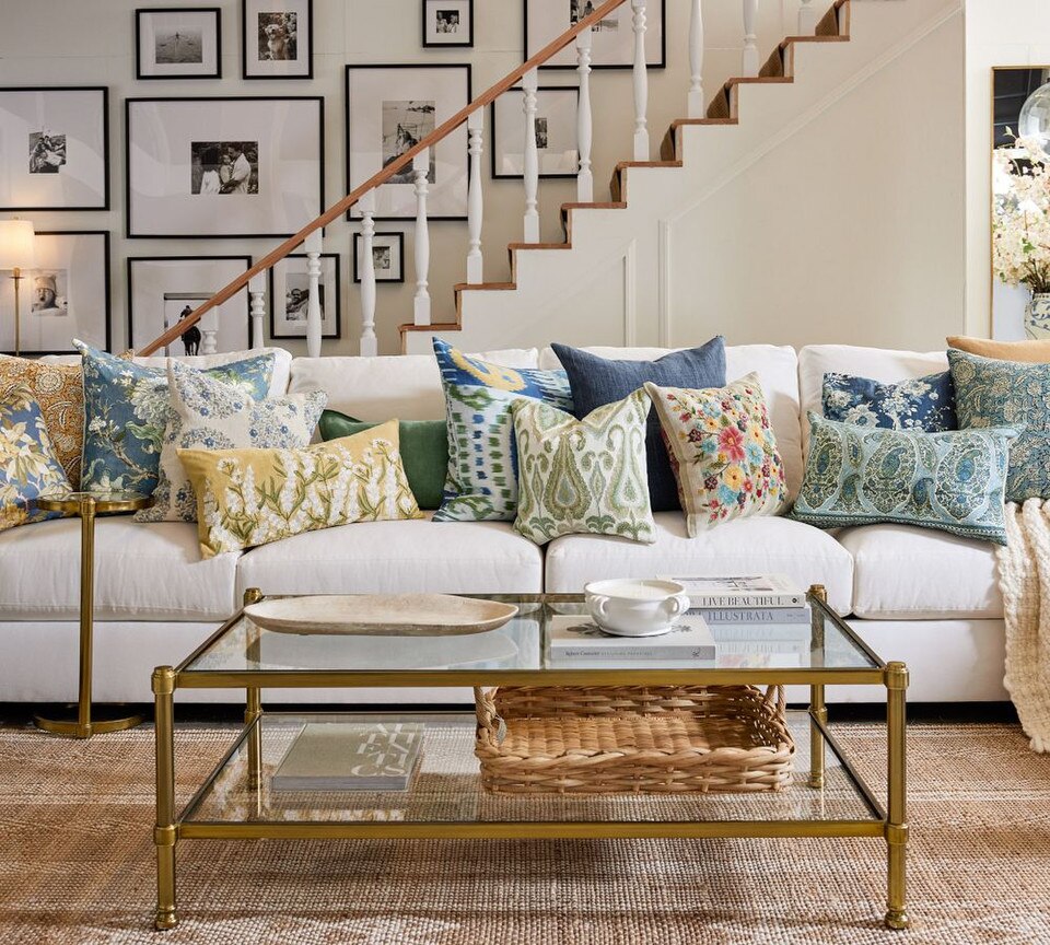 Everson Rectangular Glass Coffee Table | Pottery Barn Australia